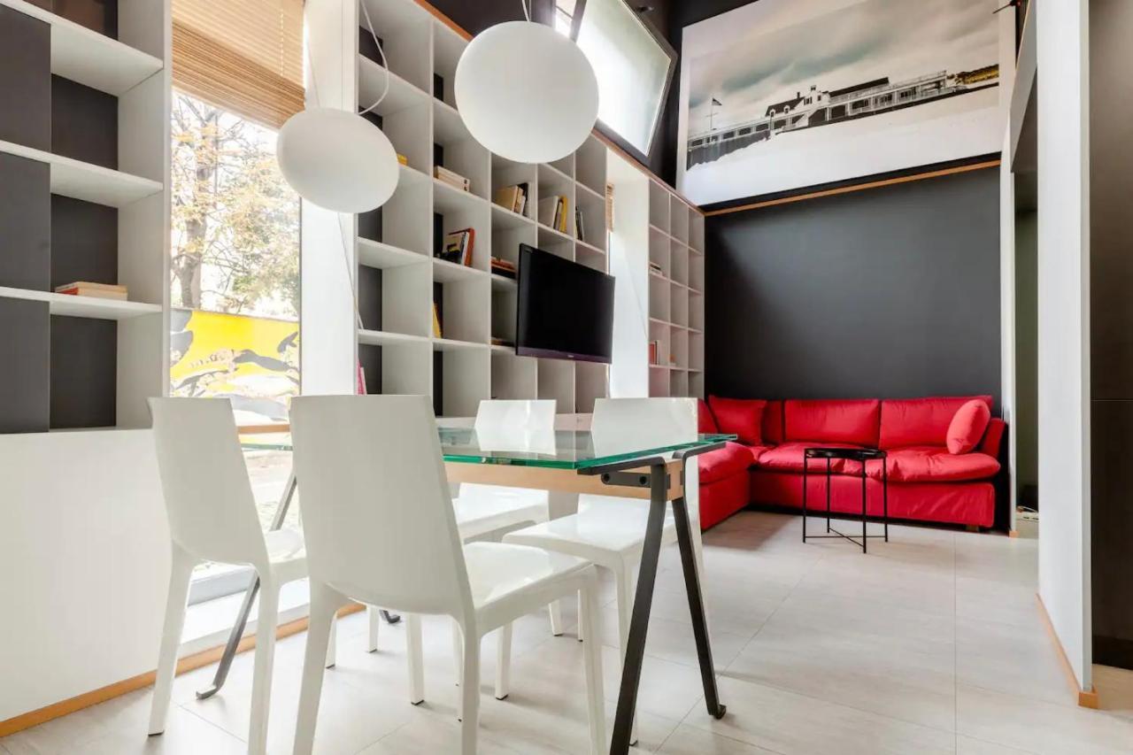 Design Spacious Loft In Navigli - Hosted By Sweetstay Milánó Kültér fotó